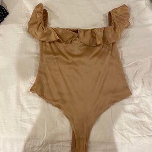 For love and lemons silk bodysuit